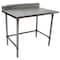 Bk Resources Stainless Steel Work Table W/Open Base, Plastic Feet 5 Riser 48"Wx30"D SVTR5OB-4830 - alternate 1